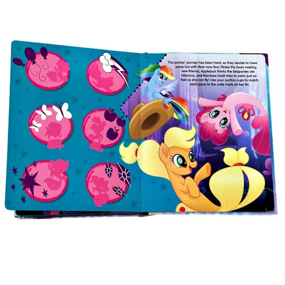 My Little Pony Lot: Stuck on Stories Game & Book + Around Equestria 7 in 1 Book - Picture 7 of 15